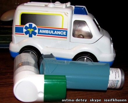 Приступ бронхиальной астмы у детей. Лечение.